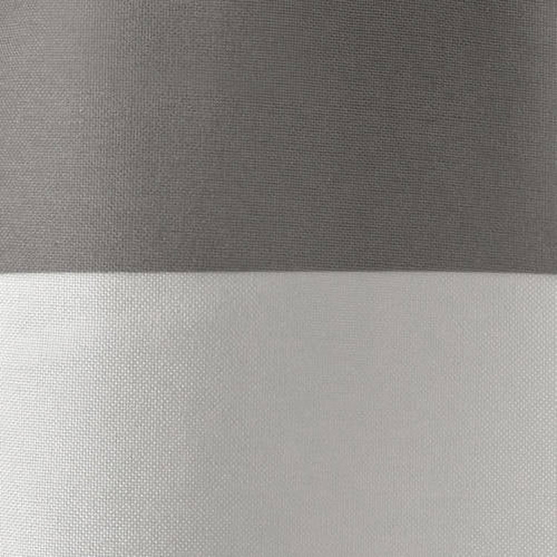 Surfside Cabana Stripe Cotton-Blend Grommet Top Light Filtering Curtain Panel Pair, 54" x 84", Black Pearl