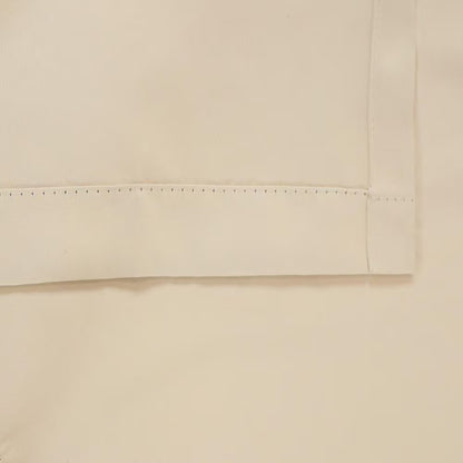 Beige Indoor/Outdoor Blackout Curtain Panel with Grommet Top - 100 x 84 inches (2.54 x 2.13 meters)